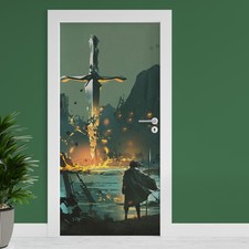 Pellicola per porta "Sword" 90