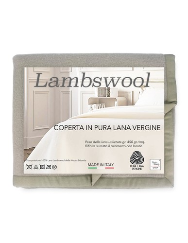 Coperta lana lambswool - lana,