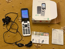 Telefono cellulare Doro 7030 dual sim nero GRANDI PULSANTI