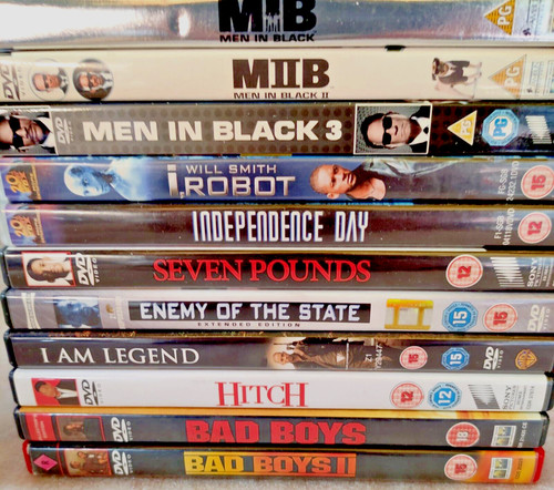 Will smith dvd bundle 11x - smith,