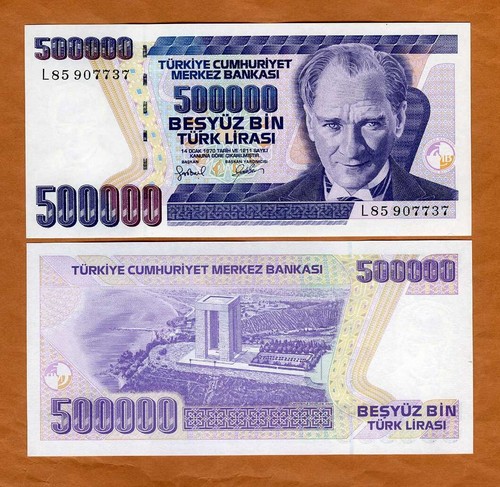Turchia 500 000 - turchia,, 500.000