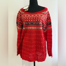 Maglione donna lana fantasia