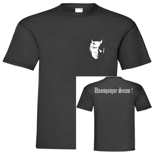 Maglietta shirt nera stampa - t-shirt,