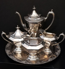 Set caffè placcato argento