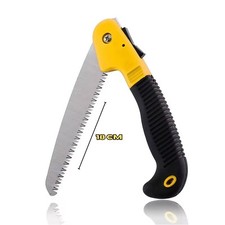 Seghetto Pieghevole Professionale con Lama a Triplo Taglio Manuale Ergonomico