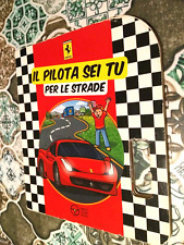 GADGET FERRARI 2015 LIBRO SAGOMATO IL PILOTA SEI TU COSIMO PANINI MODENA RARO