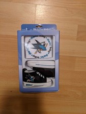 Baby Fanatic NHL San Jose Sharks Bib And Prewalker Shoes Set 0-6 months