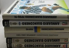 annuario bianconero 1982-83-89-90-91-92-93-94-95  6 volumi
