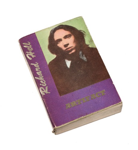 Richard hell artifact signed - hell, "artifact"