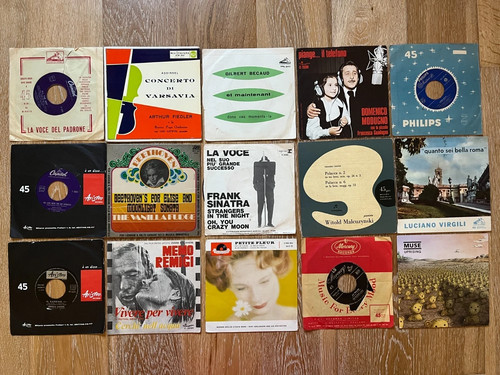 Lotto stock dischi vinile - 50+,