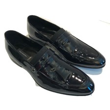 Scarpa Blu Vernice Carlo