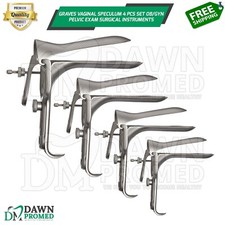 Graves Speculum Vaginale Set 4