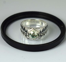 Verde Diamante Solitario 2.82