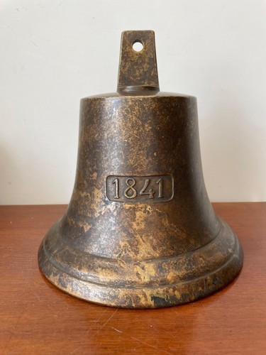 Campana ottone brunito con - in,