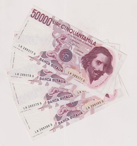 000 lire bernini tipo - lire,