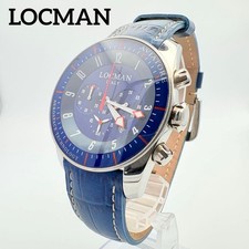 LOCMAN AVIATORE PILOT'S WATCH TITANIO OROLOGIO DA POLSO UOMO QUADRANTE ROTONDO UNISEX
