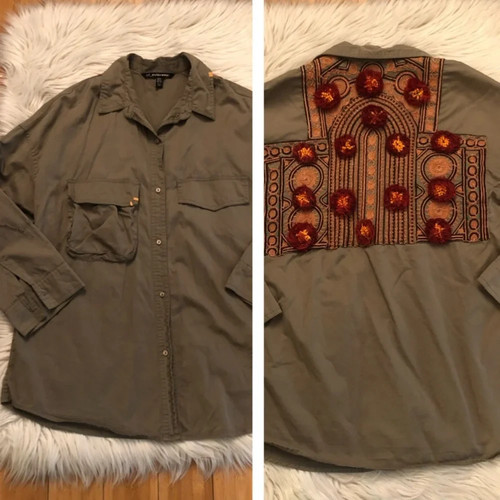 Giacca camicia militare - , zara
