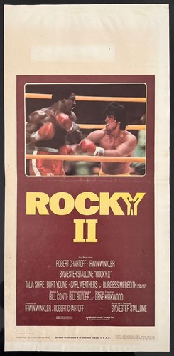 Locandina originale rocky - rocky, ii