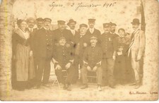 RHONE  LYON  (carte photo)