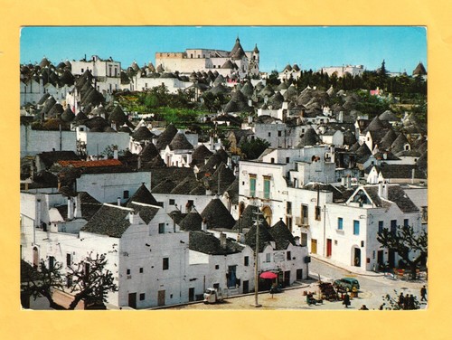 Cartolina alberobello zona - alberobello,