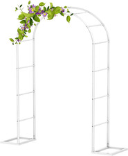 Pergolato Da Giardino Bianco