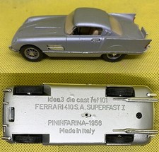 FERRARI 410 SA SUPERFAST I PININFARINA 1956 IDEA3 DIE CAST REF 101 GRIGIO