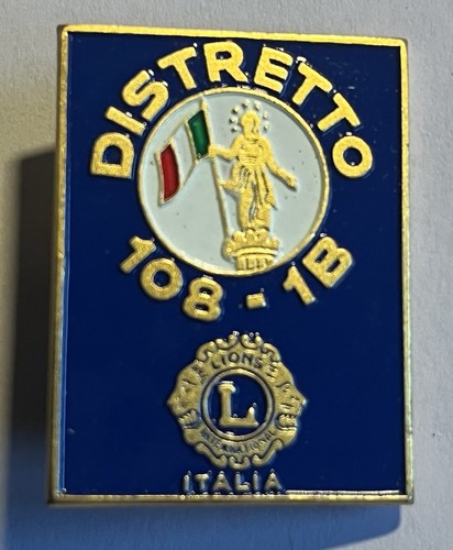 Pin lions club distretto - lions, 108