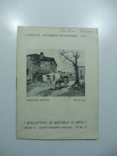 Bollettino bottega arte - di,