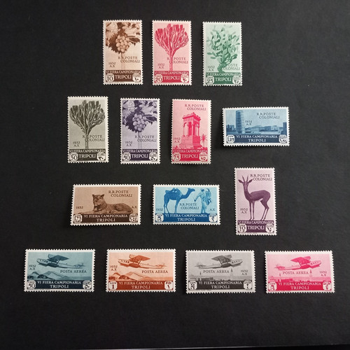 Colonie italiane libia 1932 - colonie,