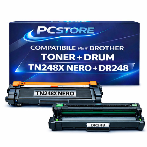 Kit tn248xl dr248 compatibile - kit,