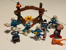 LOTTO PUFFI ANNI 70 E 80  Gargamel  Azrael 40211 Action Figure Schleich Peyo