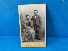 CDV FOTO RITRATTO DI COPPIA