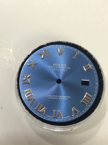 Rolex blue roman - roman, datejust