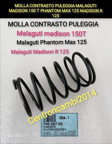 Molla contrasto puleggia - molla,