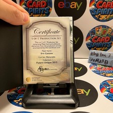 2015 Futera Unico Eric Cantona