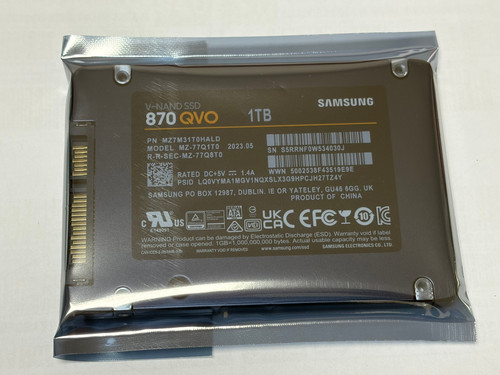 Samsung 870 qvo 1tb - 870, 2.5"