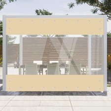 Tende in vinile trasparente