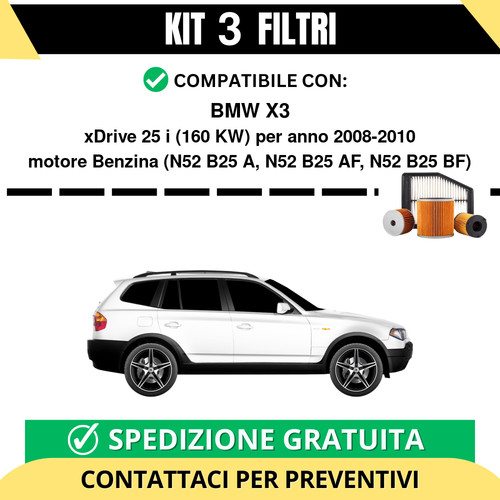 Kit filtri risparmio per - per, bmw