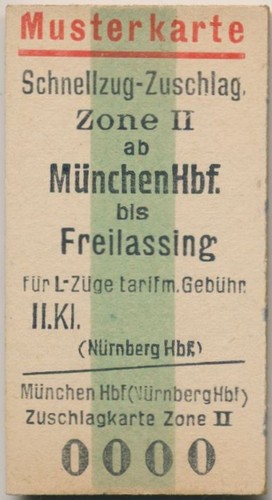 Railway ticket germany 2kl - ticket,