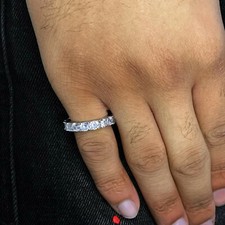 Anello Tennis Iced VVS Diamond