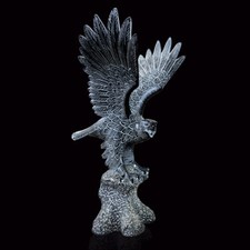 Scultura Aquila in Bronzo Fusione a Cera Persa Bronze Eagle Sculpture H.50cm