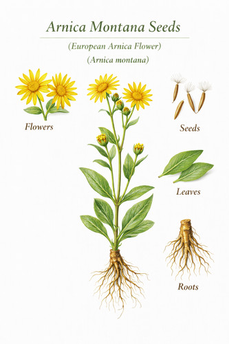10x semi arnica montana - montana, |