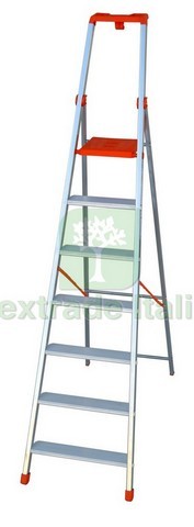 1pz scala alluminio forbice - scala, a