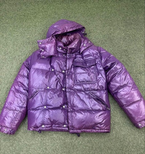 Piumino moncler viola lucido - viola,