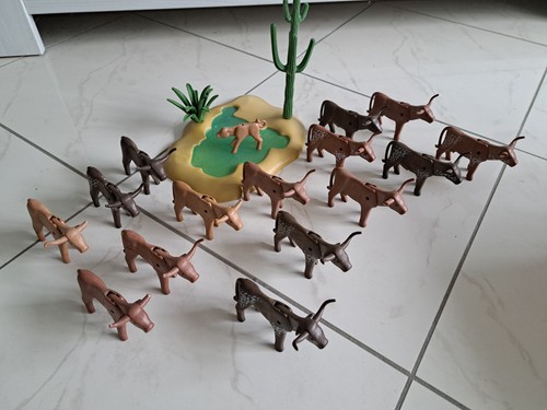 Playmobil bovini longhorn - playmobil,