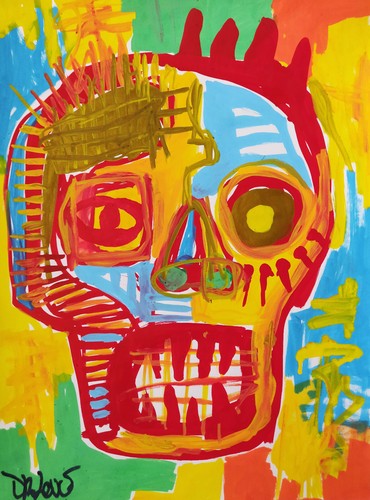 Love basquiat teschio - dr.,