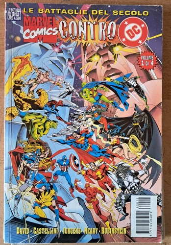 Fumetto marvel contro - marvel, dc