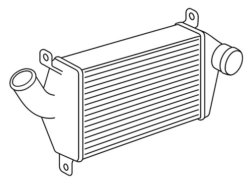 Intercooler alfa romeo - intercooler, 147