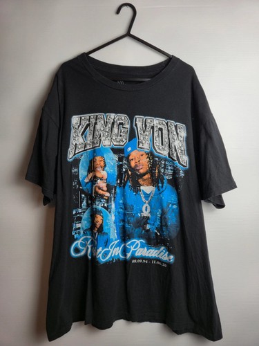 King von shirt hommage rap - king,