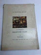 La Finanziaria Buitoni Presenta Le Opere Di Salvatore Fiume A Perugia